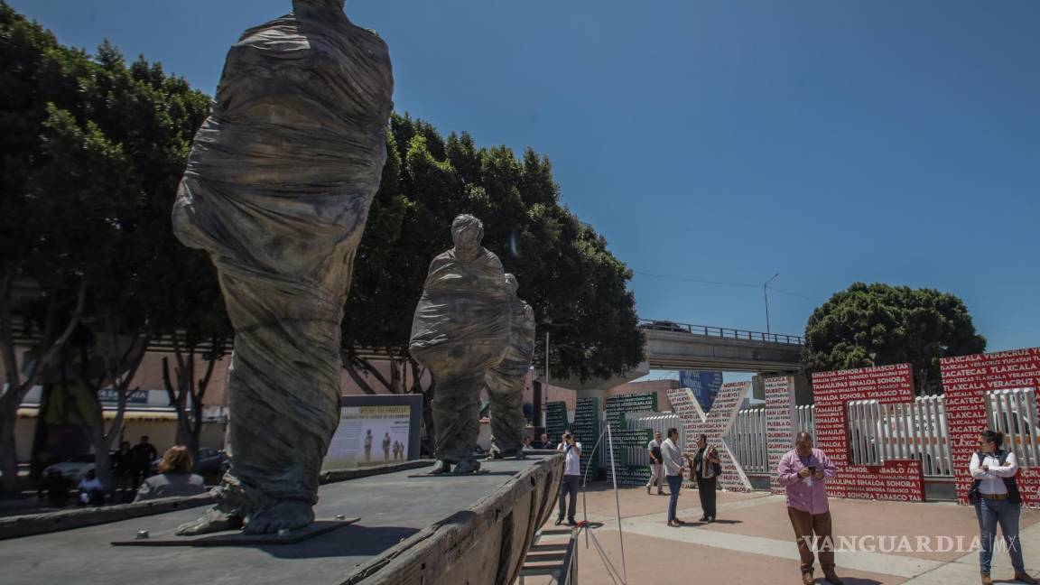 $!El artista solicitó que la escultura se colocara en esta ciudad.