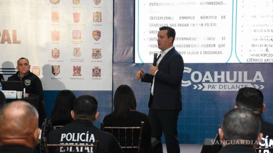 Homologación de protocolos, la nueva estrategia de Coahuila en seguridad