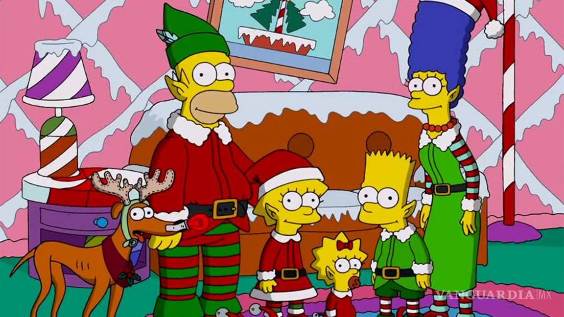 Un maratón de Los Simpson, en Navidad