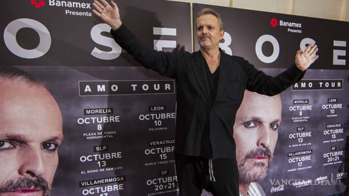 Miguel Bosé encuentra la paz en América