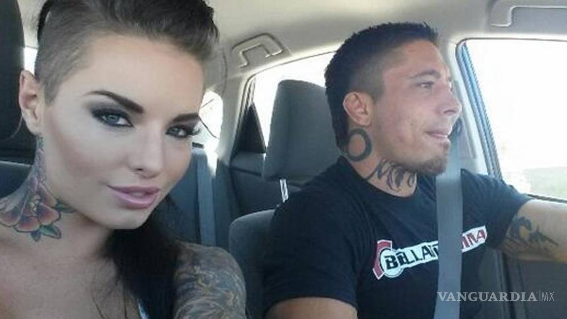 Arrestan a peleador que dio golpiza a su ex, la actriz porno Christy Mack