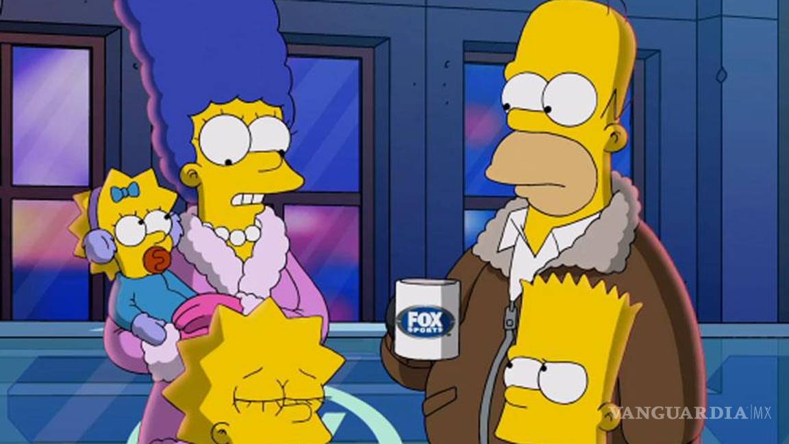 Los Simpson también hablan del Super Bowl... y del frío