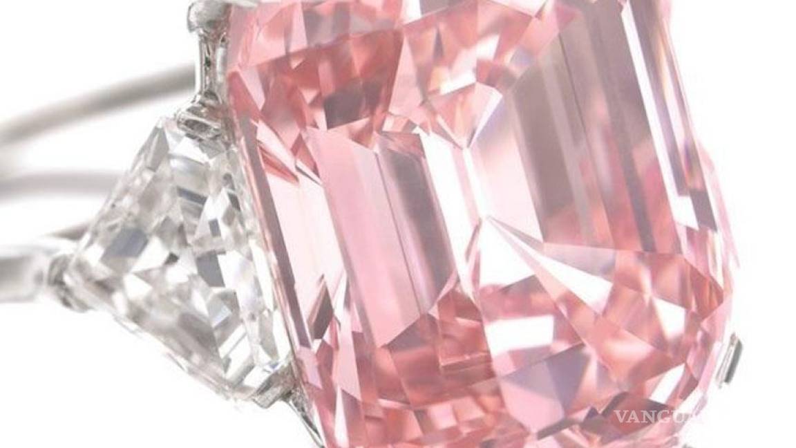 &quot;Estrella rosa&quot;, un diamante de 60 millones de dólares