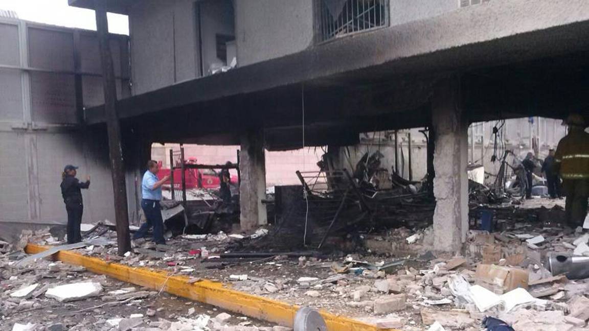 Explosión en Aduana de Piedras Negras ocasiona un muerto y cinco lesionados