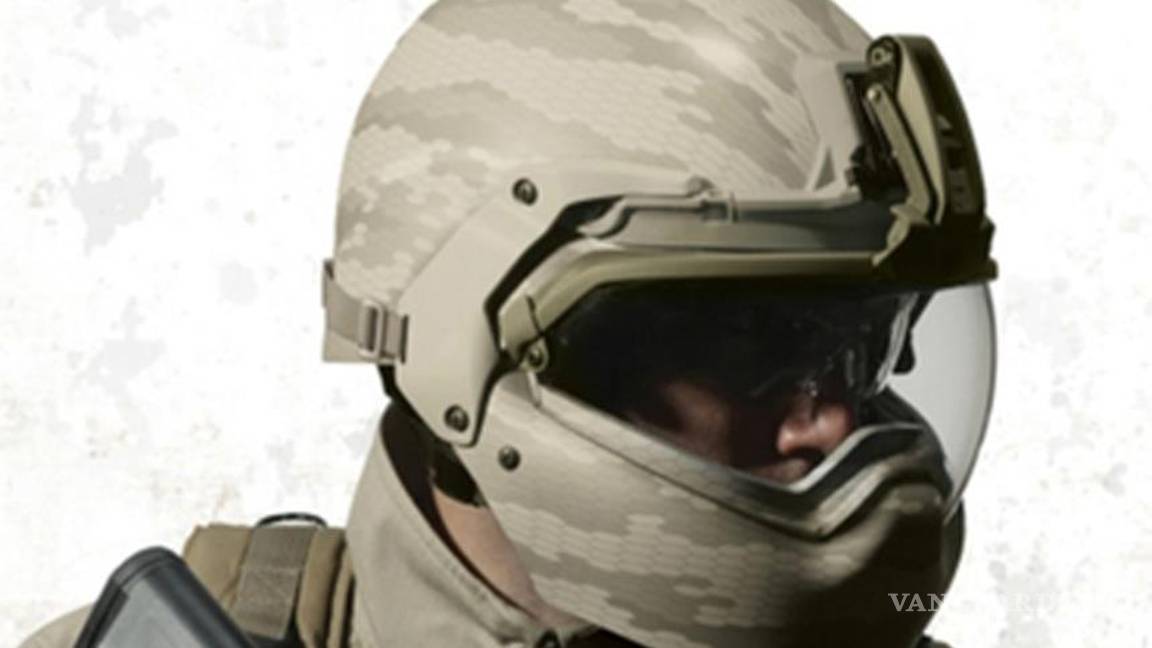 Desarrollan casco militar inteligente