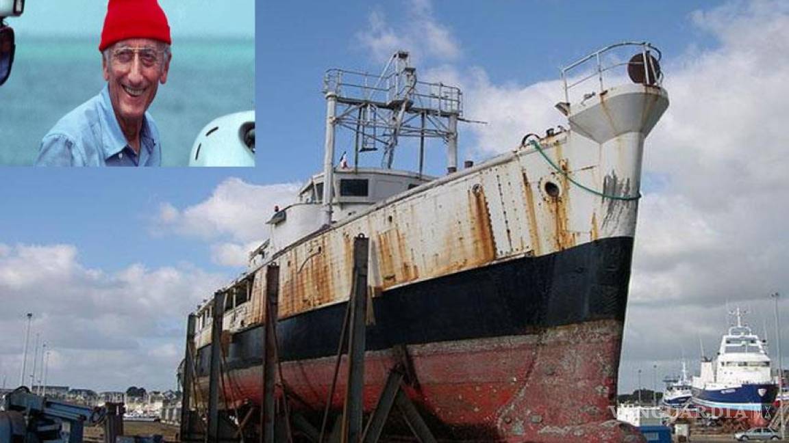 Barco &quot;Calypso&quot; de Jacques-Yves Cousteau terminará en una subasta