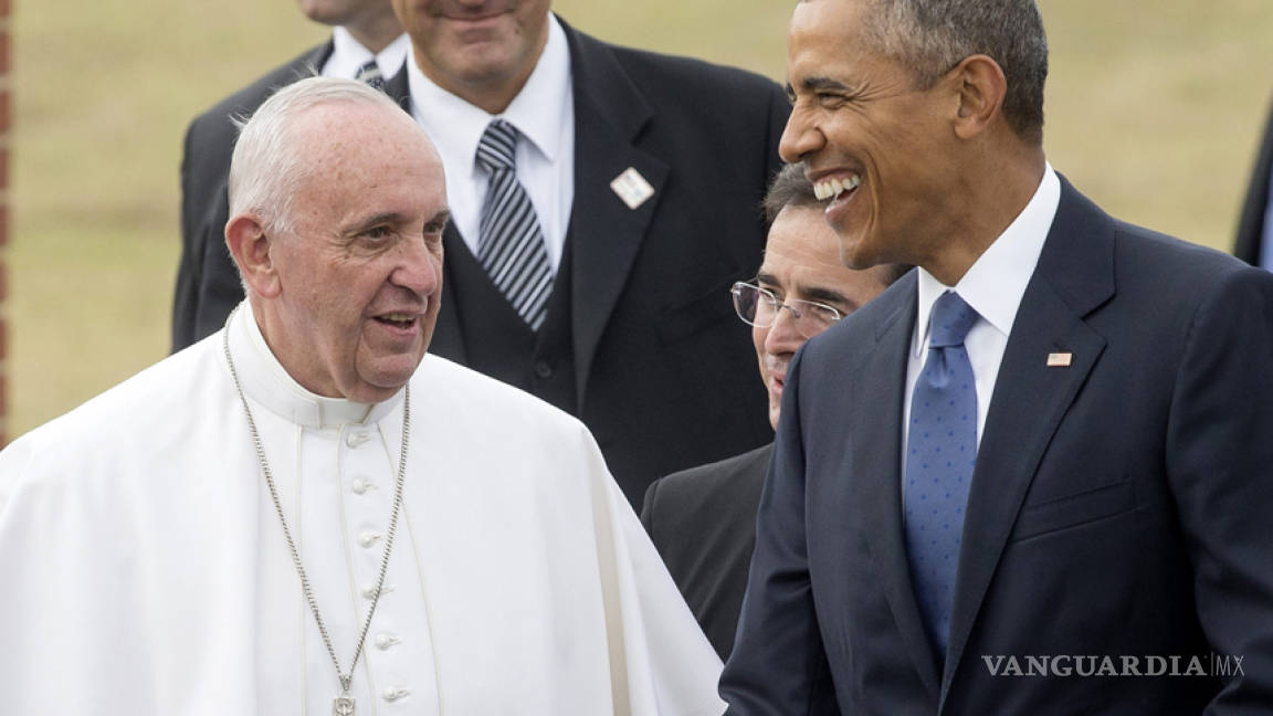 Como hijo de familia migrante, me siento feliz de estar aquí: Papa en la Casa Blanca