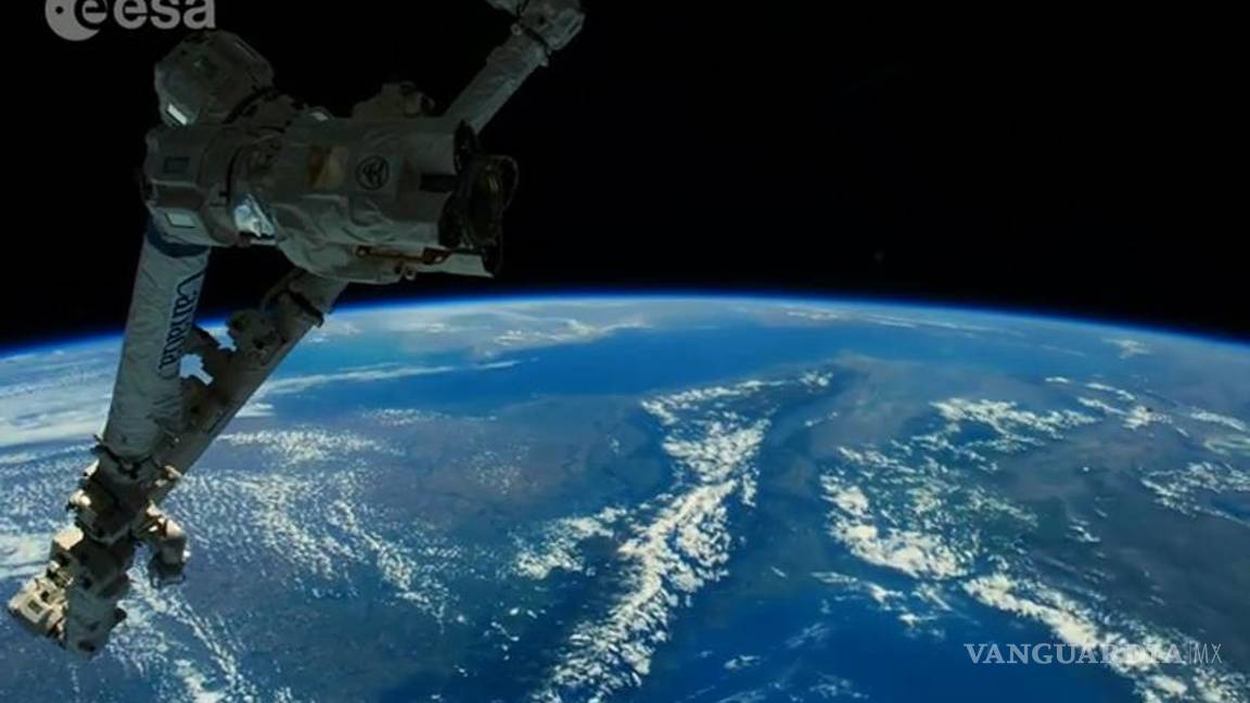 Astronauta toma primeras imágenes de la Tierra en Ultra HD