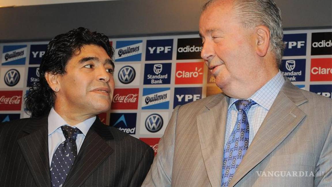 Maradona y Messi lamentan muerte de Grondona; Luis Segura nuevo presidente
