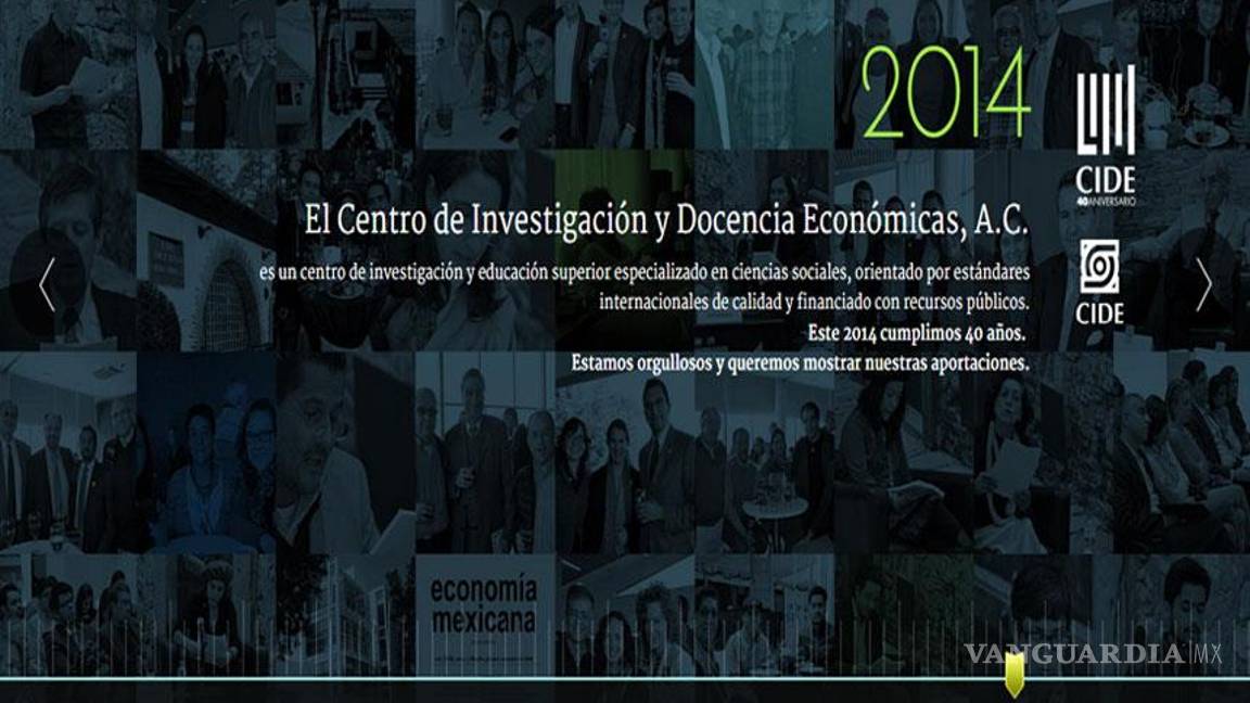 El Centro de Investigación y Docencia Económica cumple 40 Años