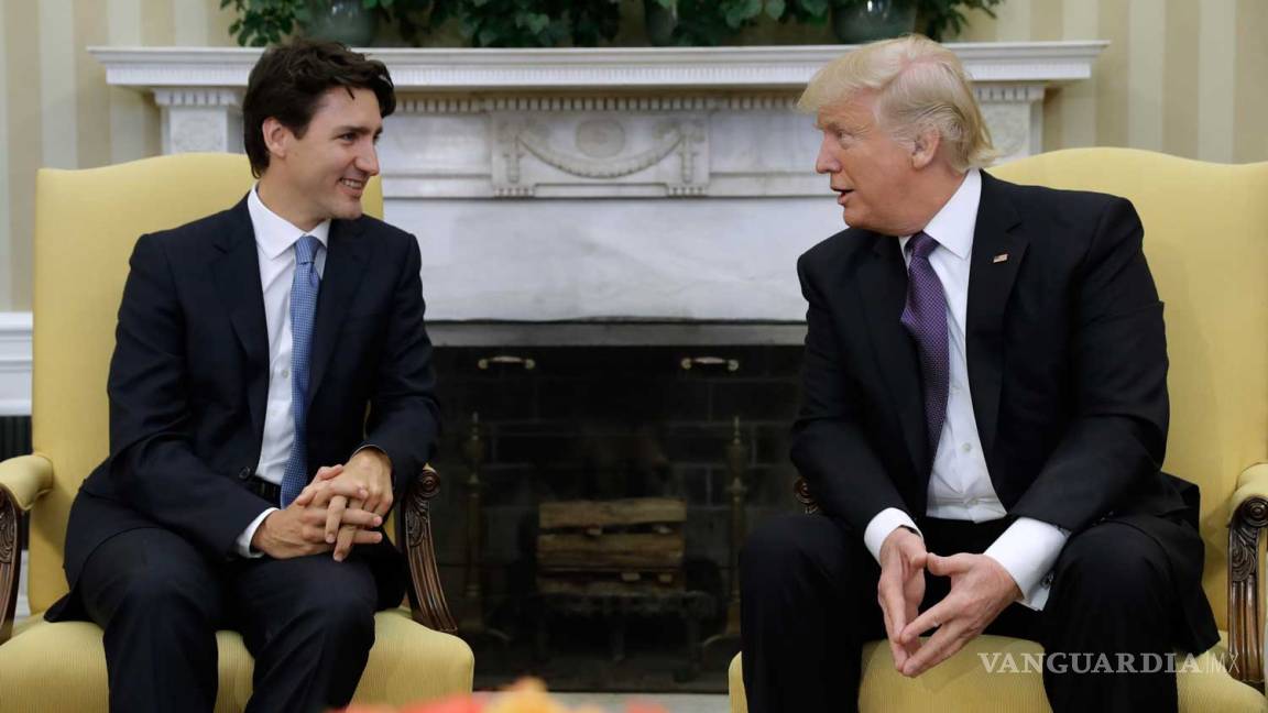 El momento incómodo entre Trudeau y Trump queda en fotografía