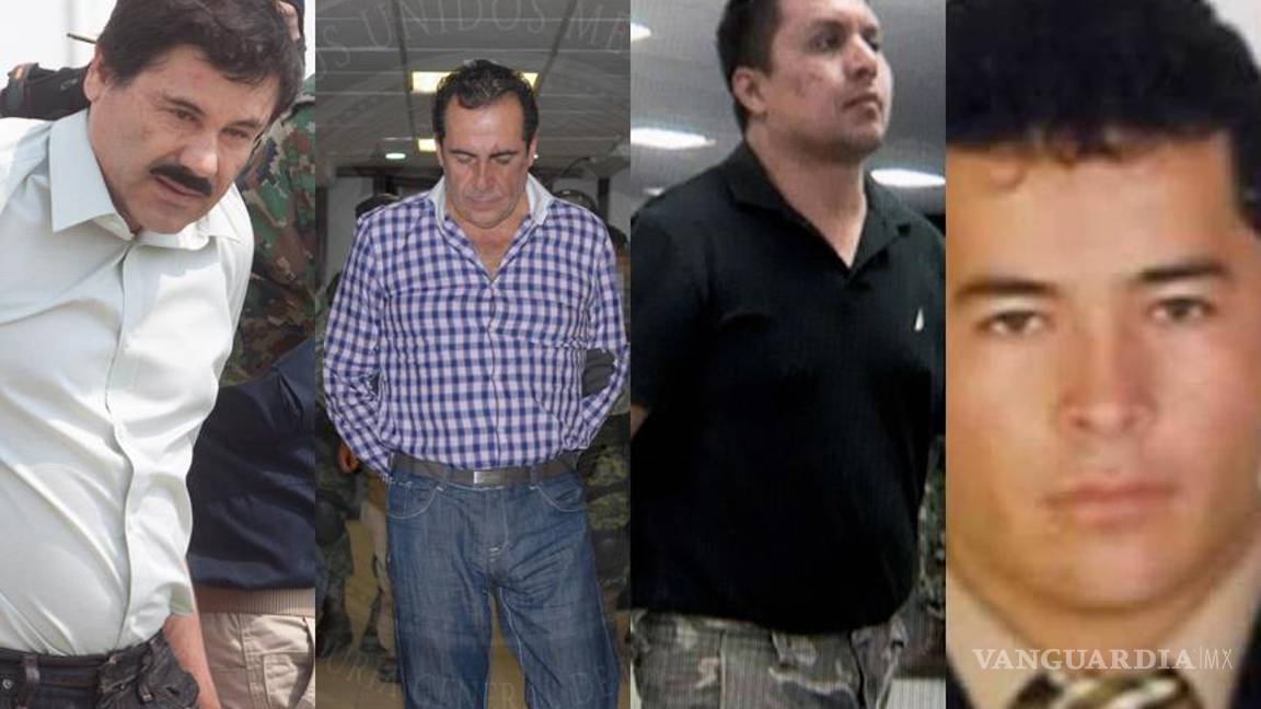Los principales capos mexicanos que han sido detenidos o abatidos en