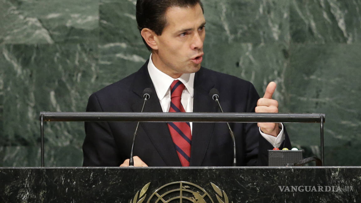 Ante la ONU, Peña Nieto alerta sobre riesgos del populismo