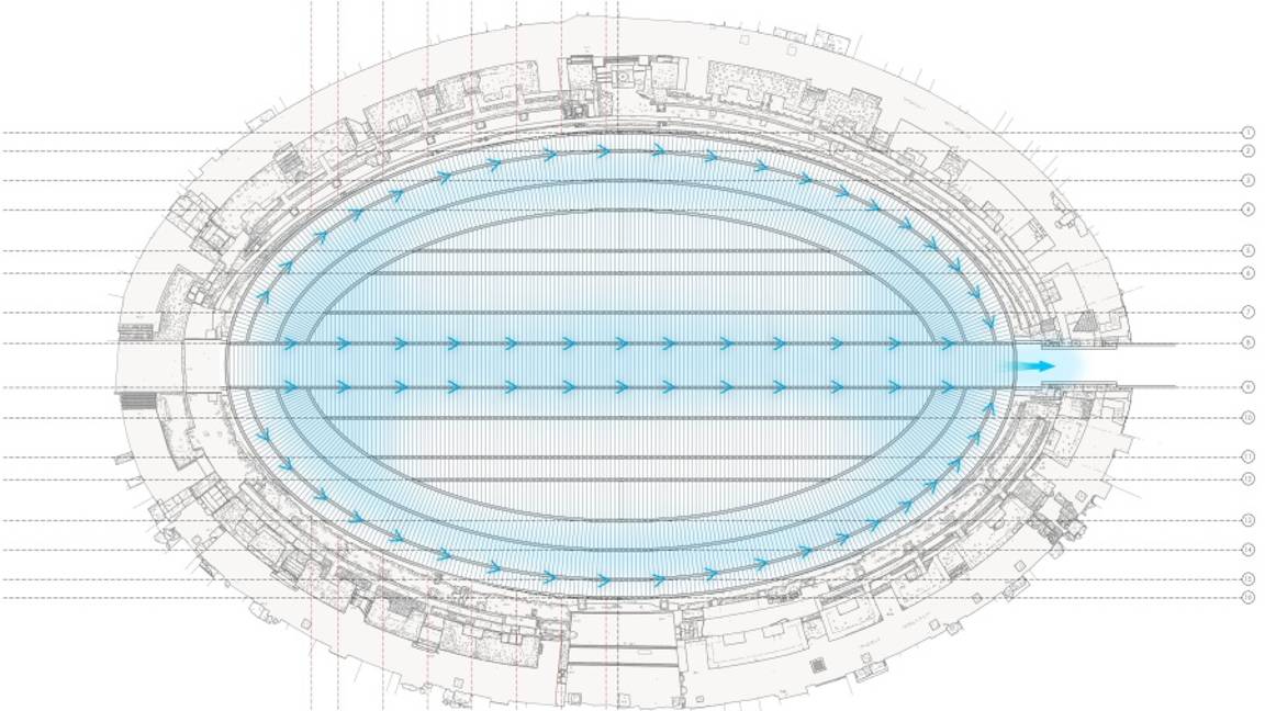 $!Turistas podrán admirar el Coliseo de Roma como lo veían los gladiadores