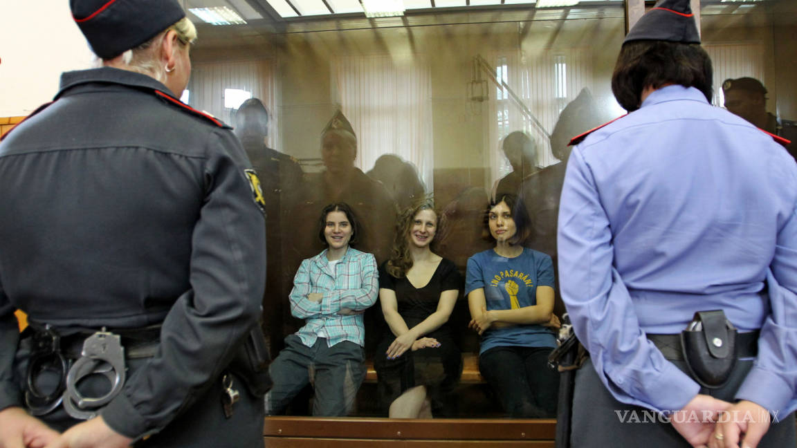 Rusia debe indemnizar a tres integrantes del grupo punk Pussy Riot
