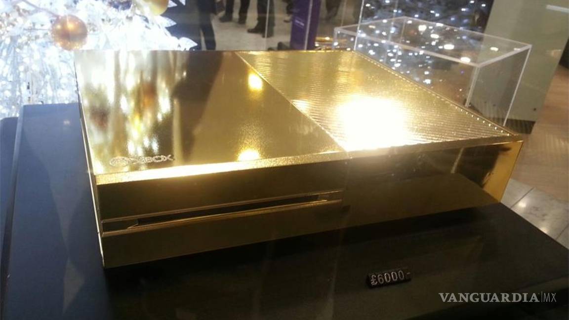 ¿Te interesa un Xbox One bañado en oro?