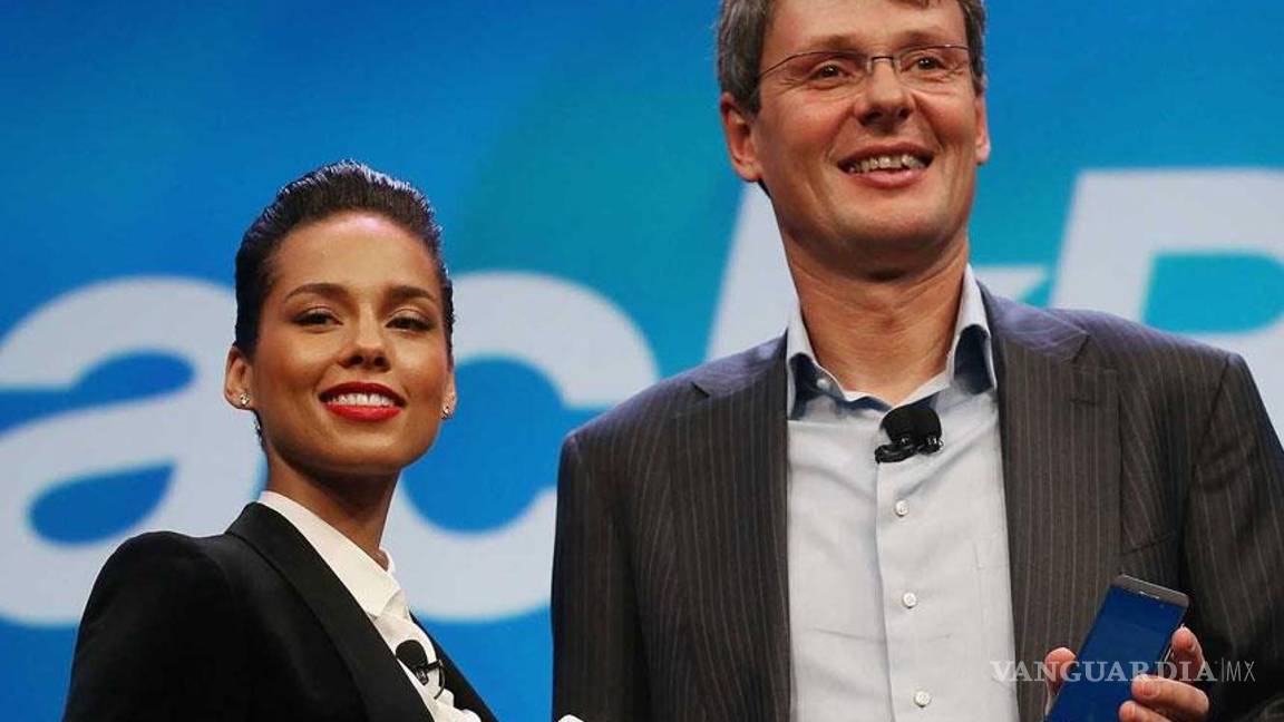 Alicia Keys, despedida por Blackberry