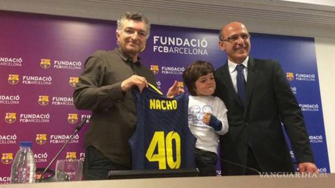 Barcelona &quot;ficha&quot; a un niño de 5 años con una rara enfermedad