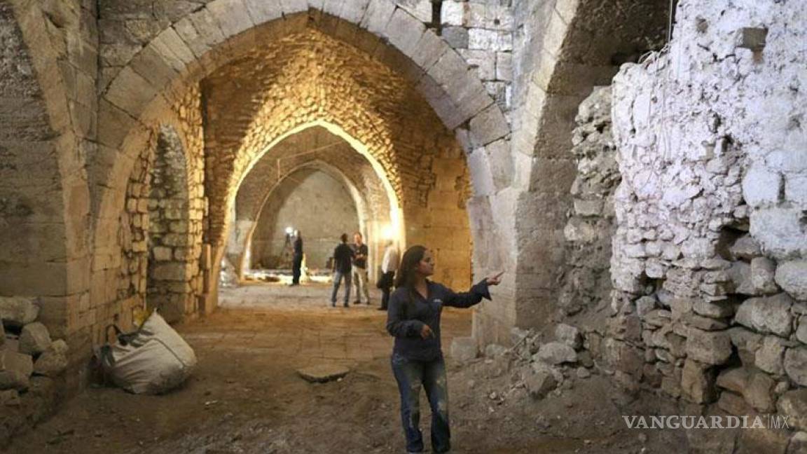 Descubren parte de un hospital de la época de las Cruzadas en Jerusalén
