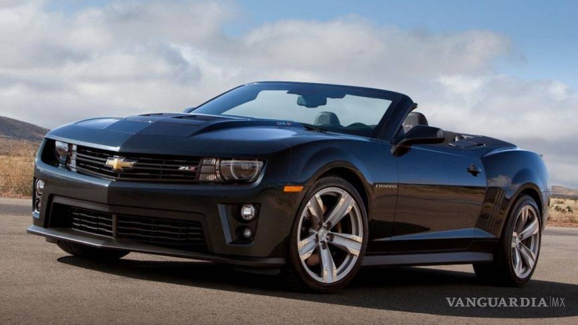 Pronto rodará en México el Camaro ZL1 Convertible