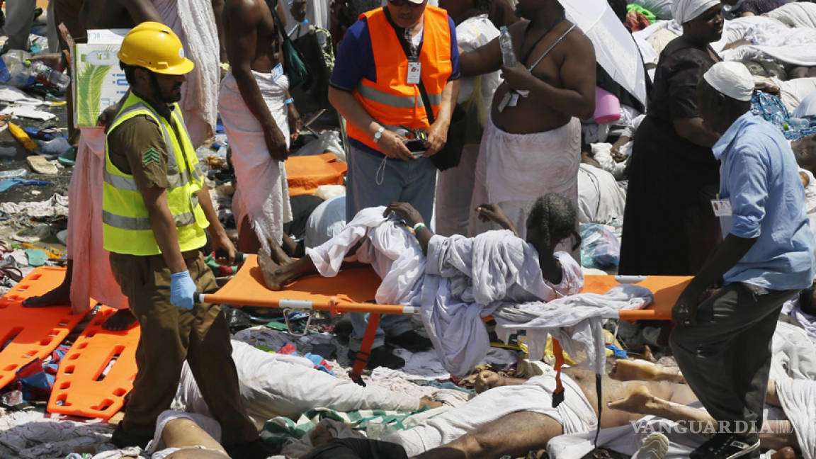 La estampida humana de hoy en La Meca, la más grave desde 1990