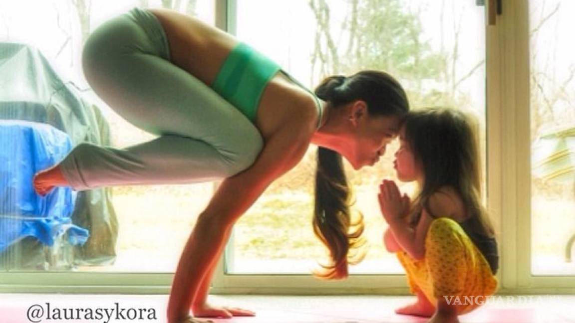 Madre e hija, estrellas del Yoga en Instagram