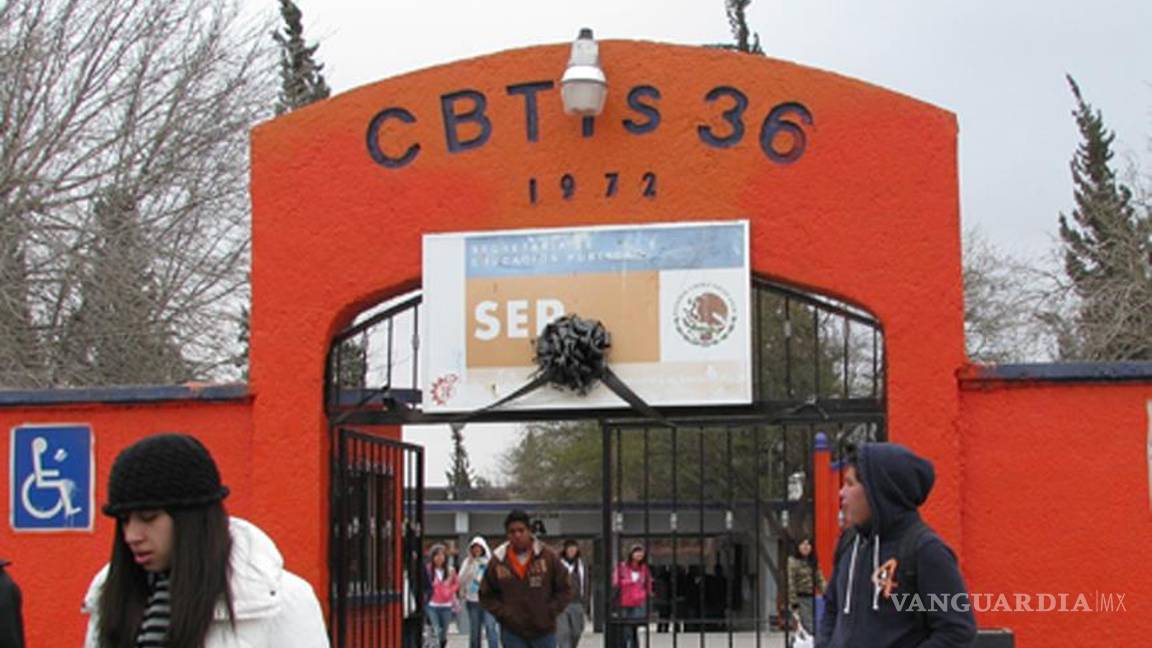 Detienen a cerca de 200 jóvenes del Cbtis 36 en Monclova