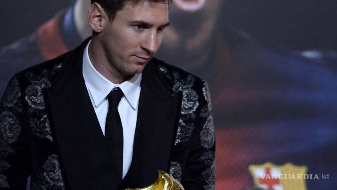 Messi Recibe Su Tercera Bota De Oro