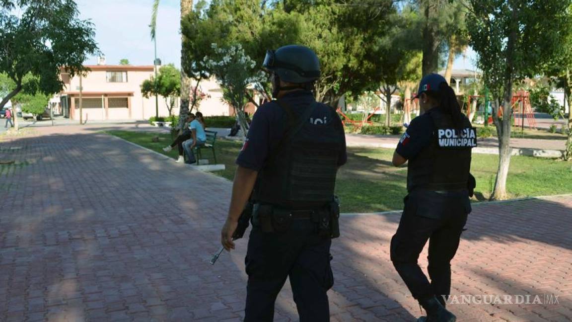 Policías de Torreón en vigilancia para tener una ciudad limpia