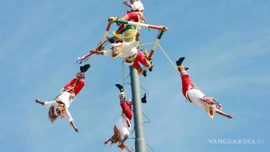 Voladores de Papantla, tradición desde niños