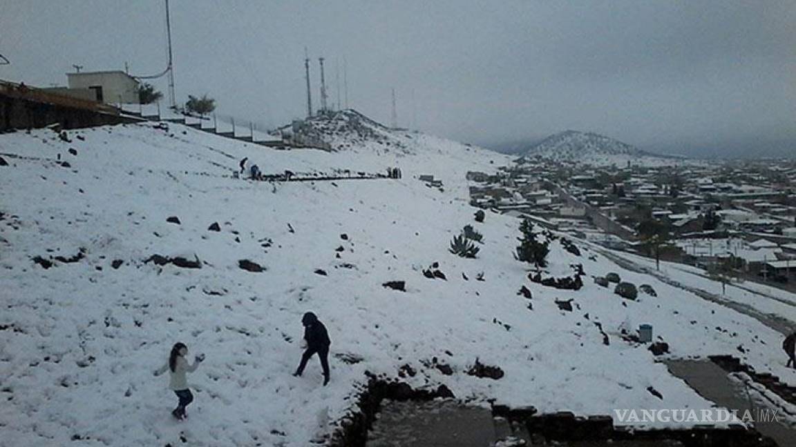 Se prevé caída de nieve en zonas montañosas de Chihuahua, Coahuila y Durango