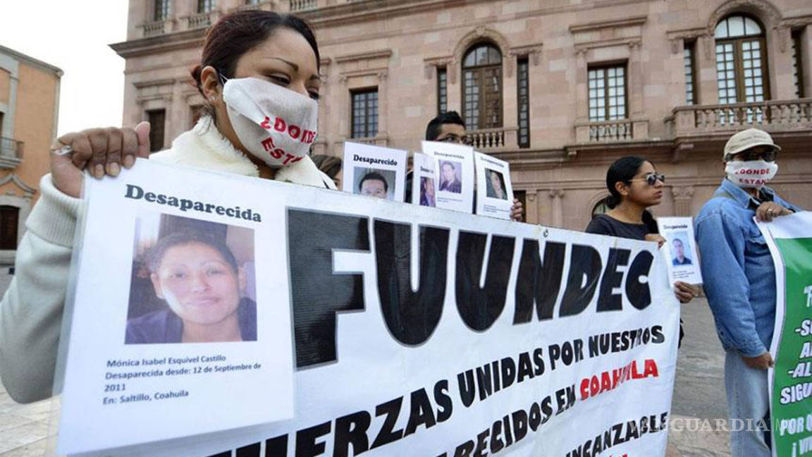 Apenas 28 ministerios públicos están encargados de más de mil 900 desapariciones en Coahuila