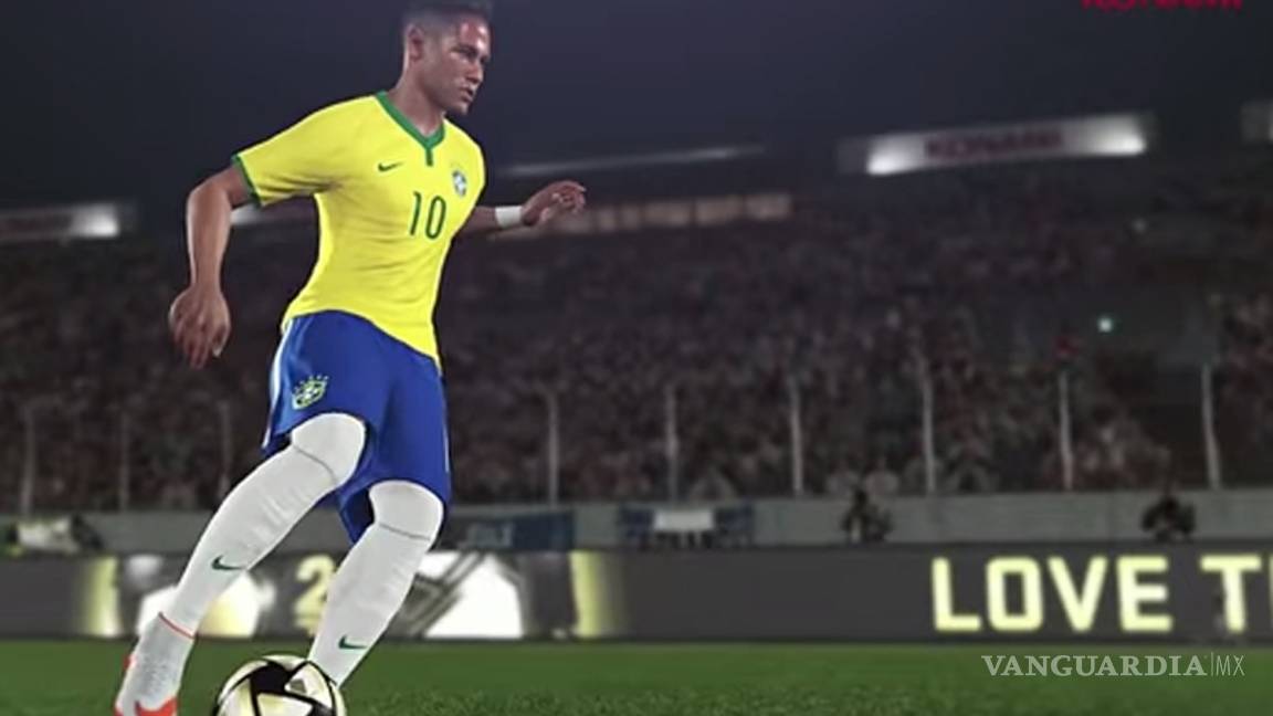 Neymar, en la portada oficial del PES 2016