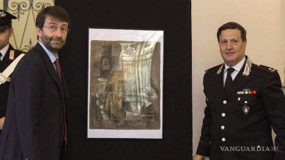 Policía italiana recupera cuadro de Picasso que iba a ser exportado ilegalmente