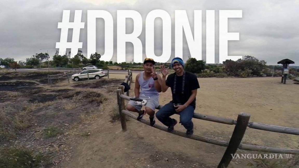 'Dronies', nueva moda en fotos para redes sociales