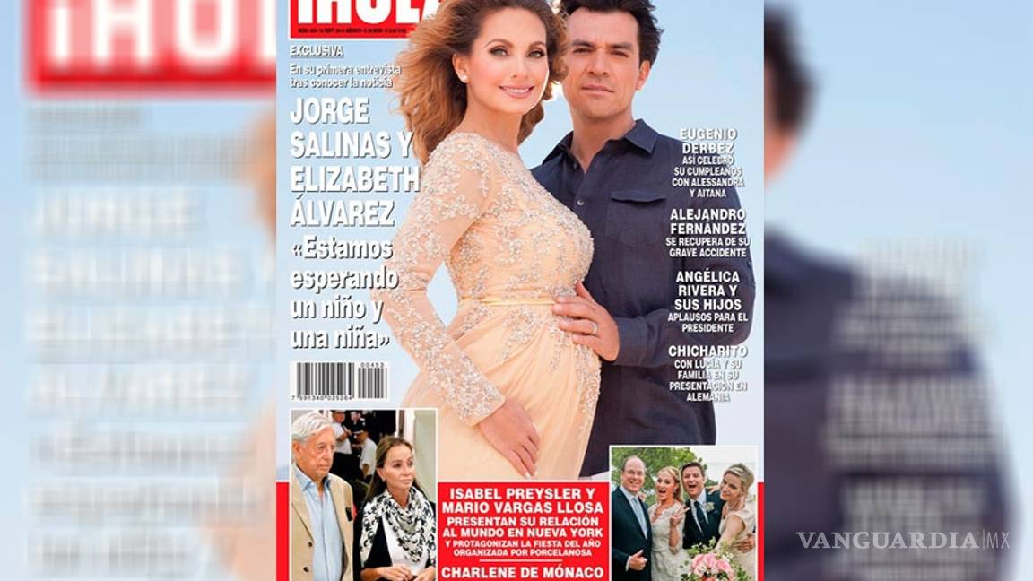 Jorge Salinas y Elizabeth Álvarez revelan sexo de sus gemelos