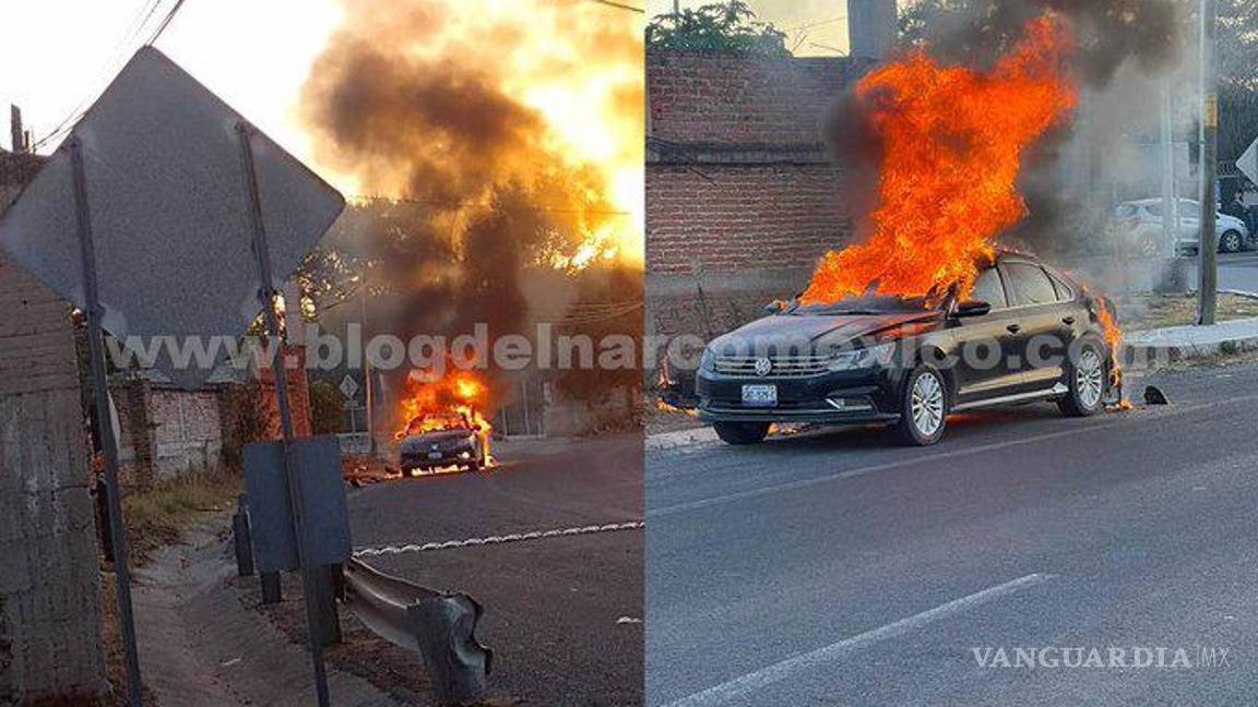 $!Violencia estalla en Celaya; queman a dos mujeres en un auto, comando se enfrenta con la Guardia Nacional