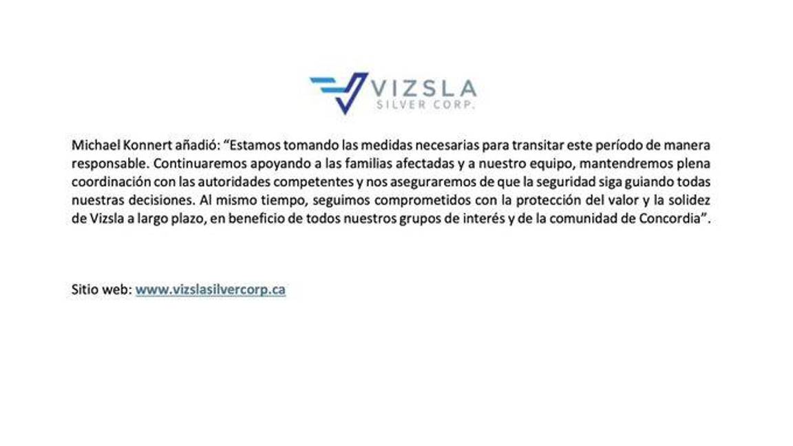 $!Compañía Vizsla niega posible extorsión tras desaparición de 10 mineros en Concordia, Sinaloa