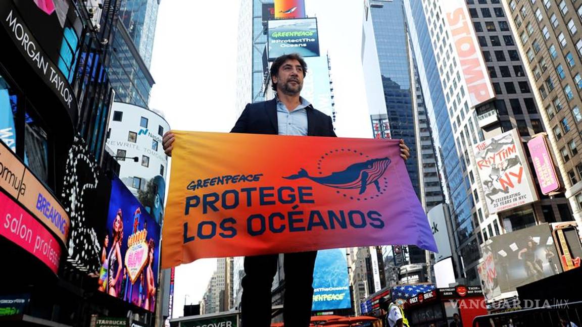 $!Javier Bardem pide en las Naciones Unidas proteger a los océanos