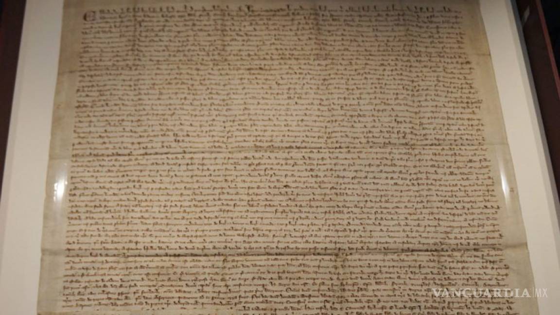 Carta Magna inglesa de 1215 tiene influencia en más de 100 países