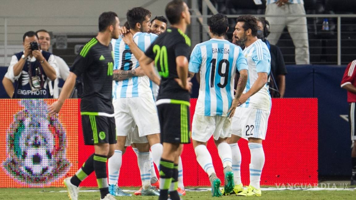 México empata contra Argentina