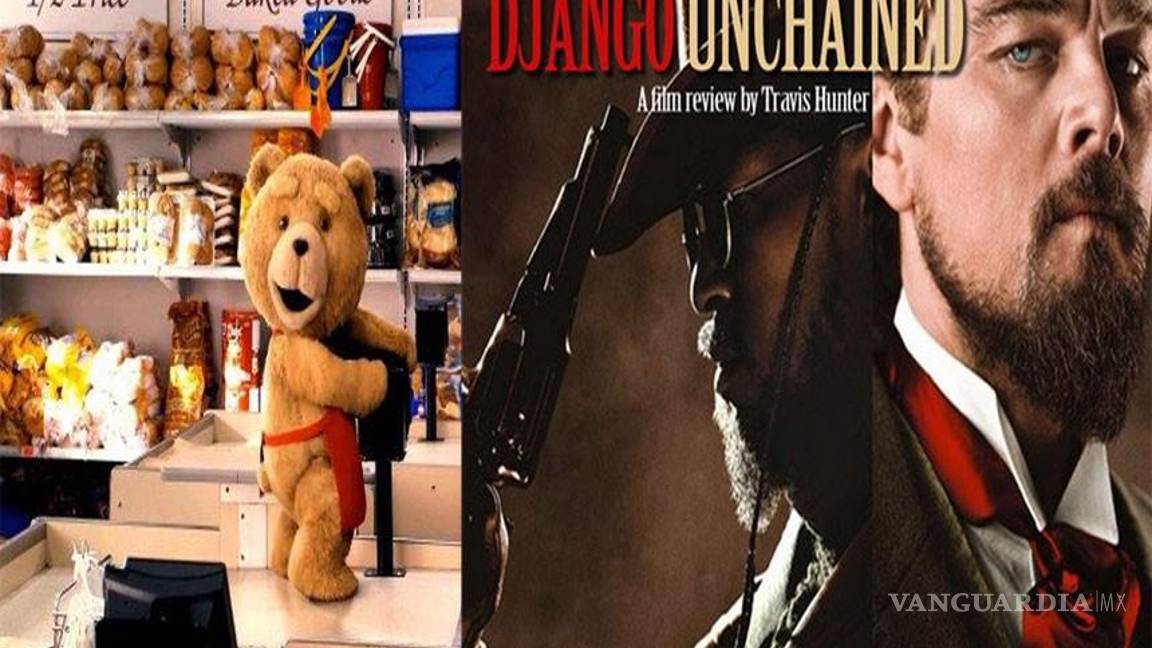 &quot;Django Unchained&quot; y &quot;Ted&quot;, favoritas en los MTV Movie Ewards