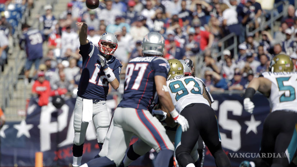 Patriots humilla a Jaguars en histórico día de Brady