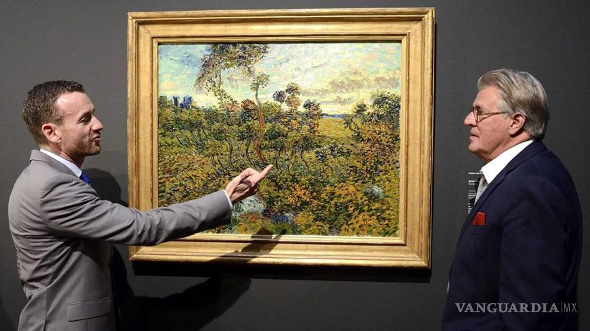 Exhiben nuevo cuadro de Vincent van Gogh