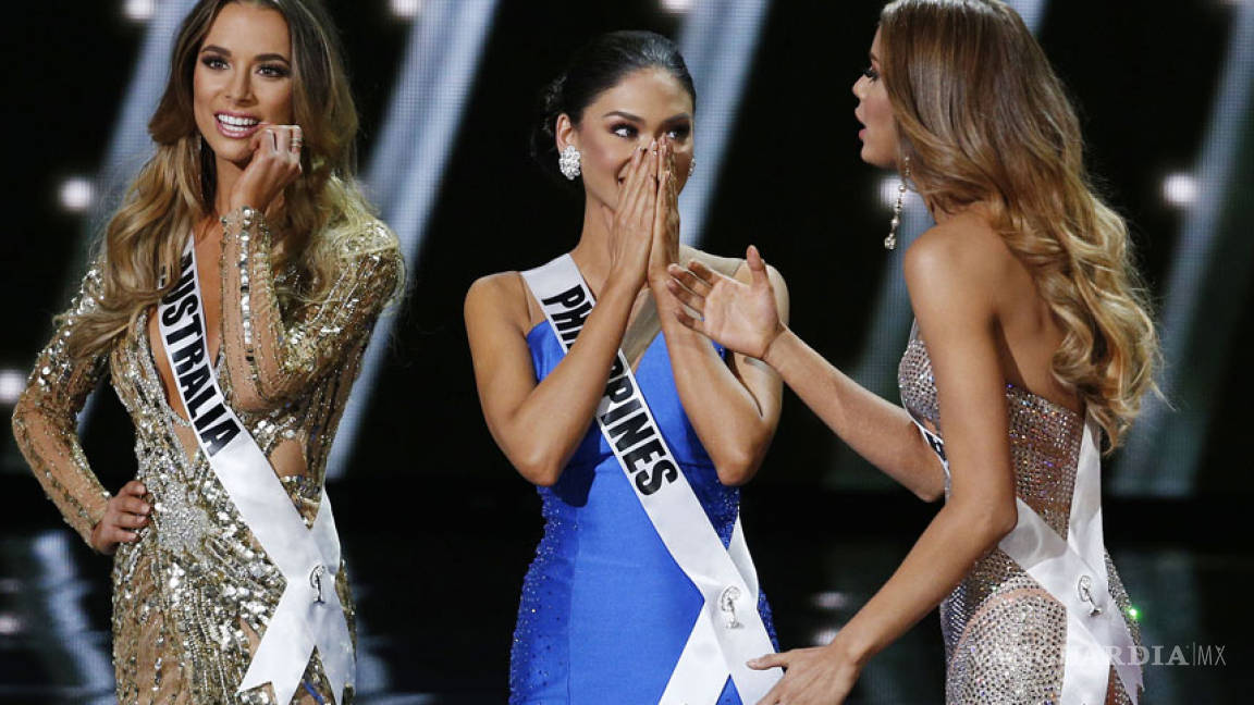 Confusión en Miss Universo, Filipinas ganadora