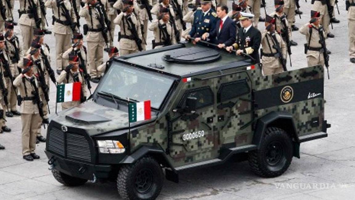 Kitam, el poderoso &quot;jabalí&quot; del Ejército Mexicano en que viajó Peña