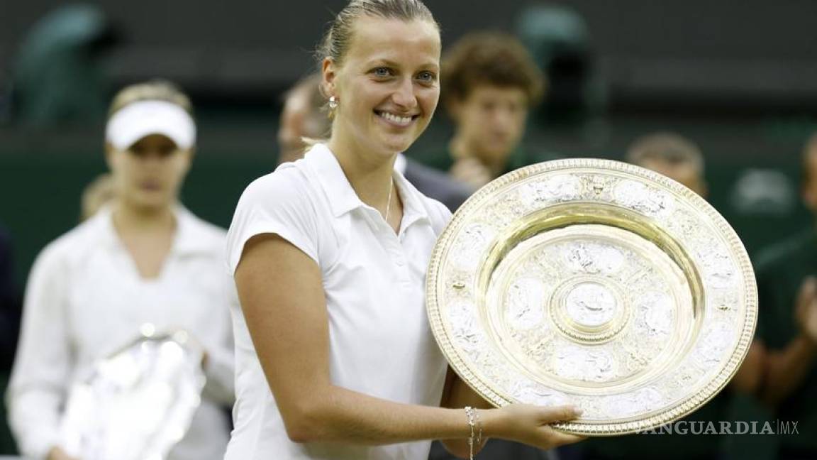 Kvitova gana cetro en Wimbledon