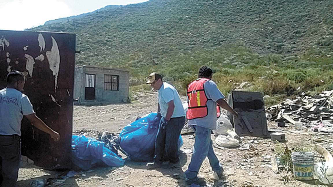 Ofrece disculpas públicas empresa culpable de arrojar basura en la sierra de Saltillo