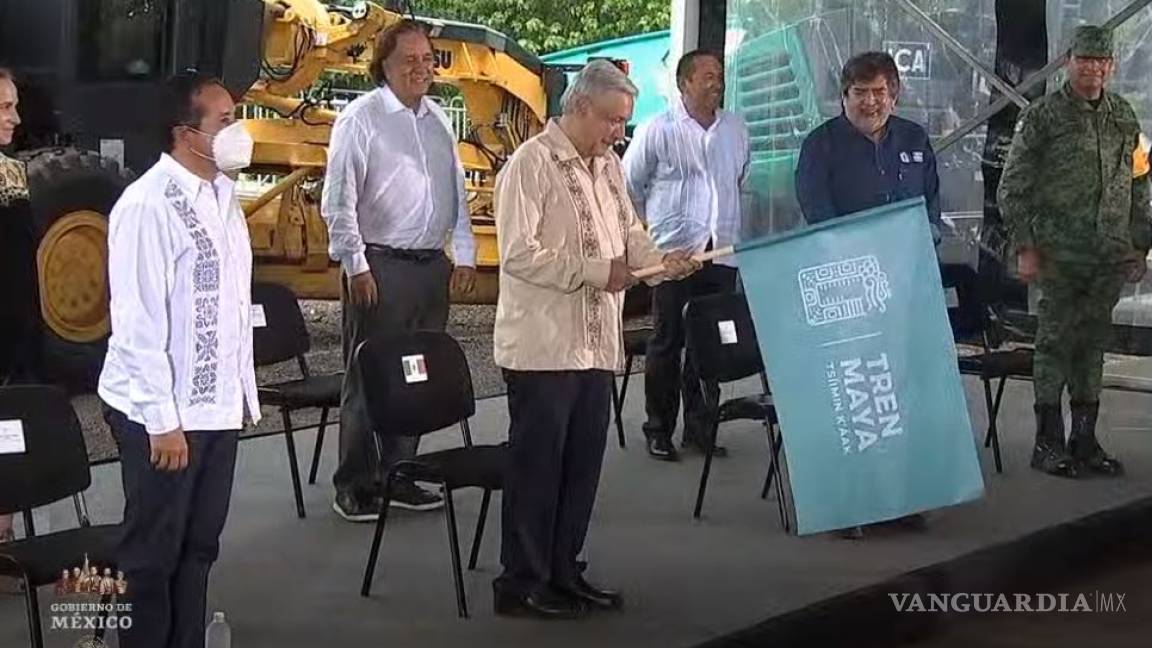 Inician las obras del Tren Maya: AMLO da banderazo del Tramo 4, Izamal-Cancún