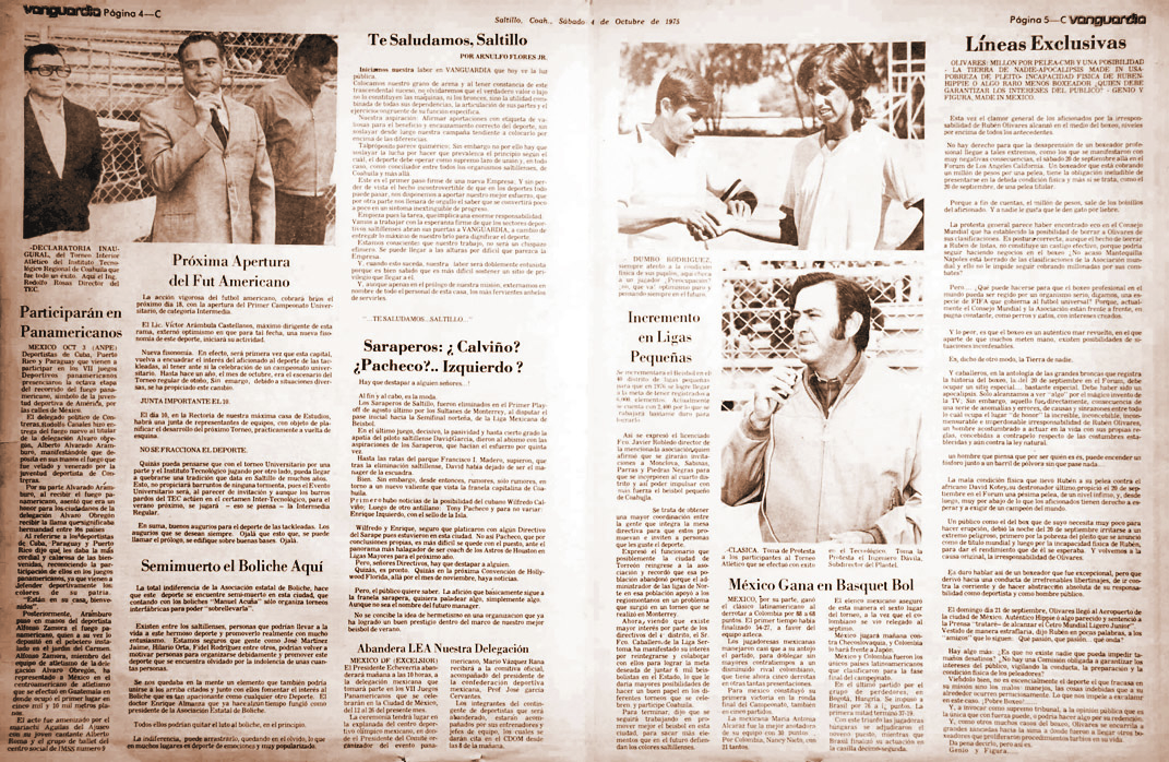 $!La historia se repite en Saraperos; Vanguardia la cuenta